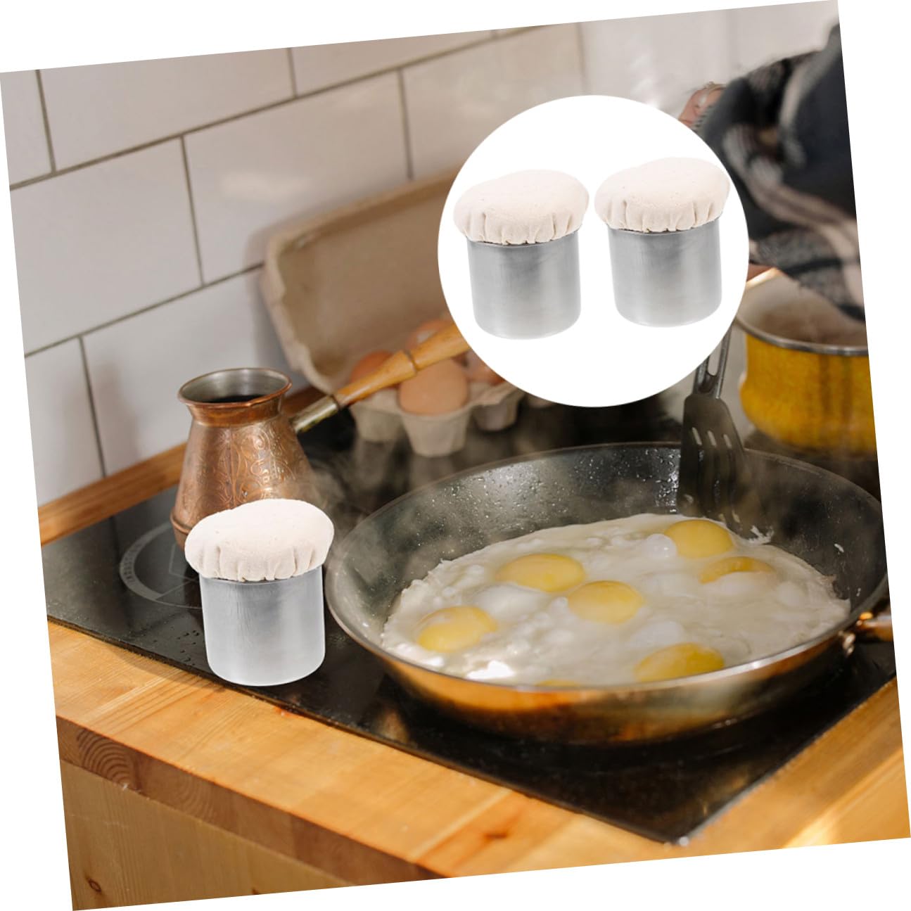 2 Pièces Brosse À Huile Inoxydable Mop D'Huile Pratique Pour Cuisine Et Restaurant Répartition Uniforme De L'Huile Badigeonnage Pour Crêpes Et Aliments Grillés