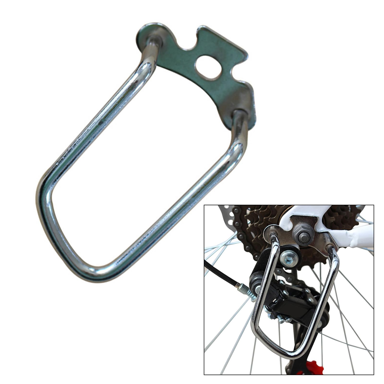 SANGXIU Folding Bike Rear Protector Derailleur Protector Arch Angles Designs Mountain Road Bicycles Derailleur Protector