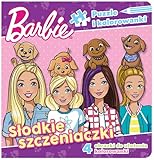  Barbie. Puzzle i kolorowanki. Slodkie szczeniaczki.