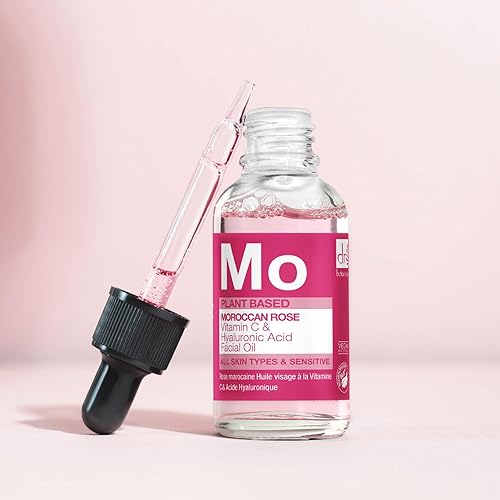 Miniatura 2 de Dr Botanicals Aceite facial vegano marroquí con superalimento de rosa con vitamina C y ácido hialurónico, tratamiento nutritivo para una piel de