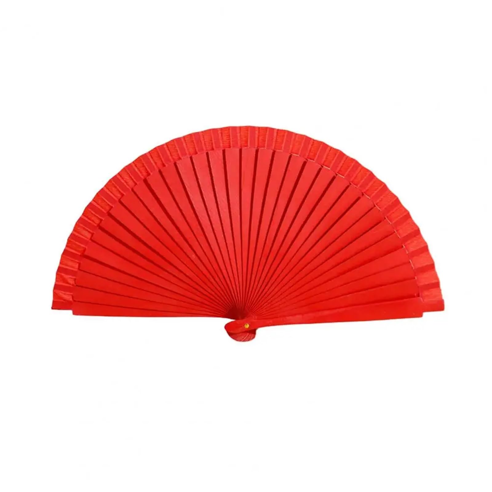 Gwyzax Wooden Folding Fan 10Pcs Wooden Folding Fans Chinese Style Dance Props for Summer Party