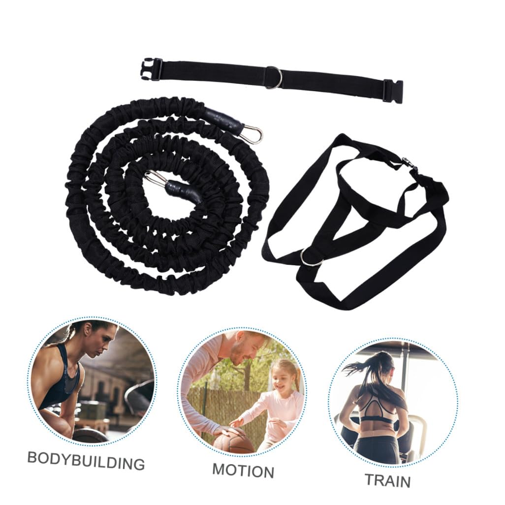 Supvox Widerstandsband für Fitness und Training mit Praktischem EIN-Tasten-sicherheitsverschluss Yoga-übungsband aus Hochwertigem Gewebten Stoff Trainingsband Förmiger Schnalle