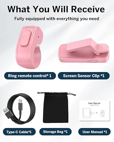 Vista 18 de [Compatible con fundas] Anillo girador de páginas con control remoto para Kindle Paperwhite Oasis Scribe Kobo eReaders, controles remotos de verde