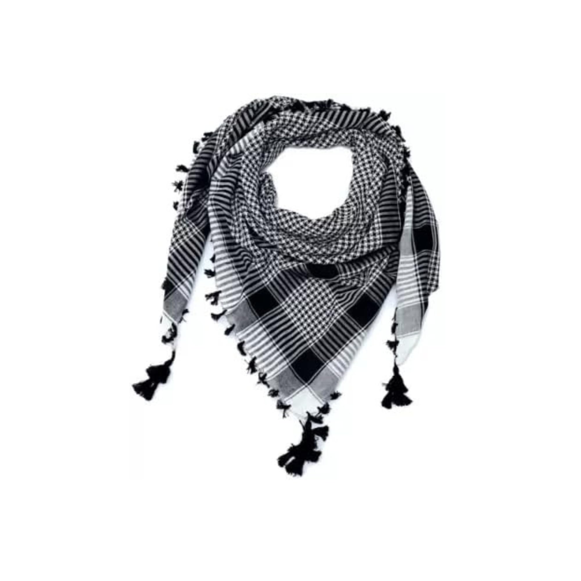 Premium keffiyeh Palestine Scarf for Men & Women | Arab Aaffghaani Shemagh Shouler Wrap Saudi Scarf | Tiger Square Summerr Scarfs Check