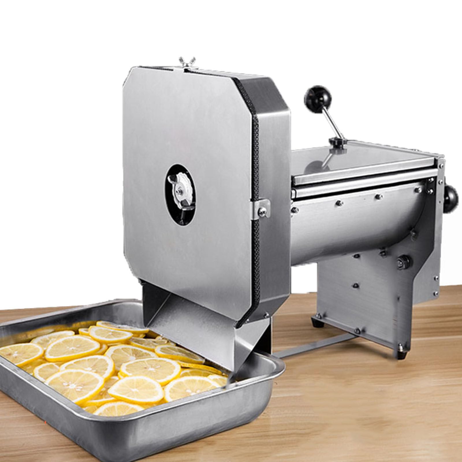 ASerZenith Electric Vegetable Slicer With Adjustable Thickness And Manual Mode For Efficient Food Preparation