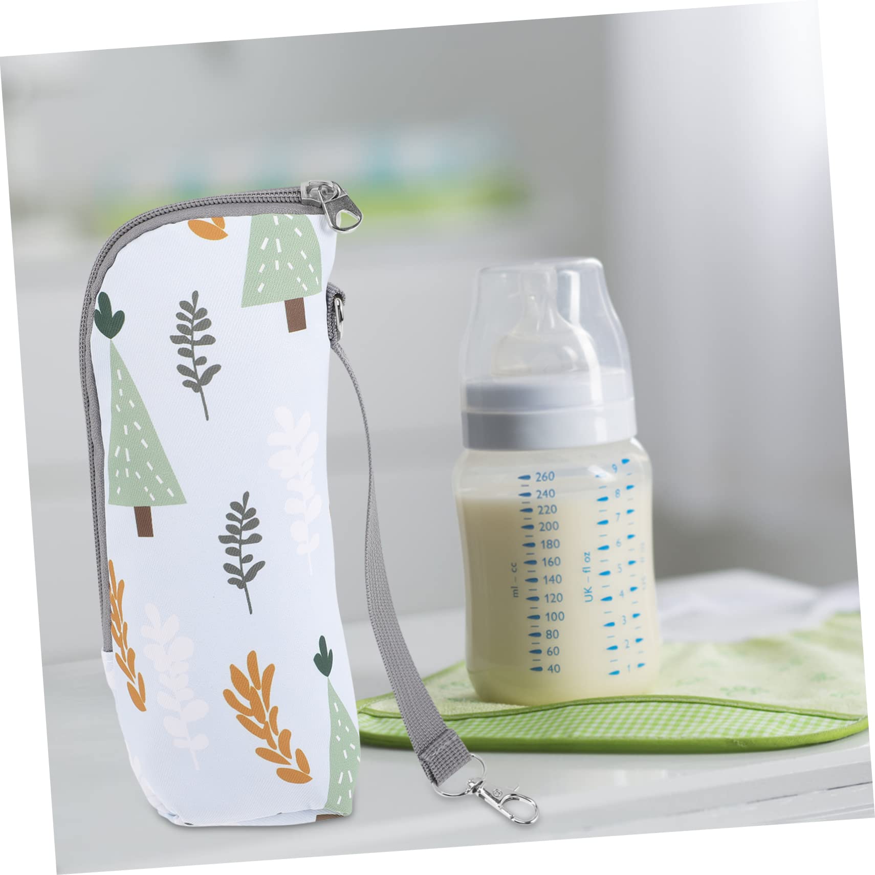 TOYANDONA 4piezas Bolsa Térmica para Biberones De Aislante Portátil para Mantener La Temperatura Accesorio De Viaje Práctico para Lactancia y Comodidad Salidas