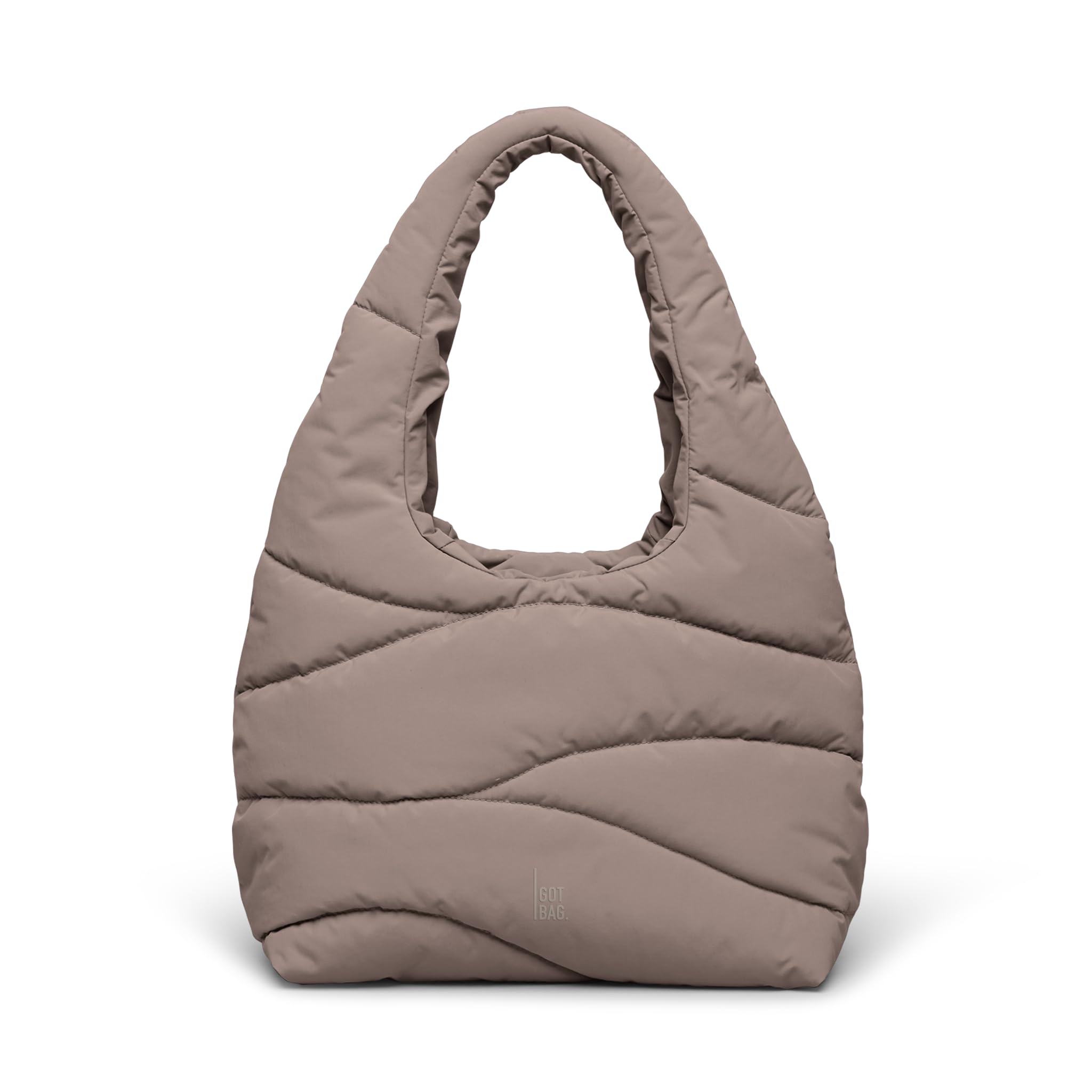 GOT BAG WAVY PUFFER Borsa a Spalla Donna - Borsa Puffy Leggera in Nylon Riciclato - Trapuntata, Sostenibile e alla Moda