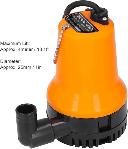 Miniatura 8 de Bomba de agua solar,Bomba sumergible de 45 W 24 V CC,Bomba de pozo sumergible solar micro ultra silenciosa de alta elevación de 13.1 pies,Bomba de