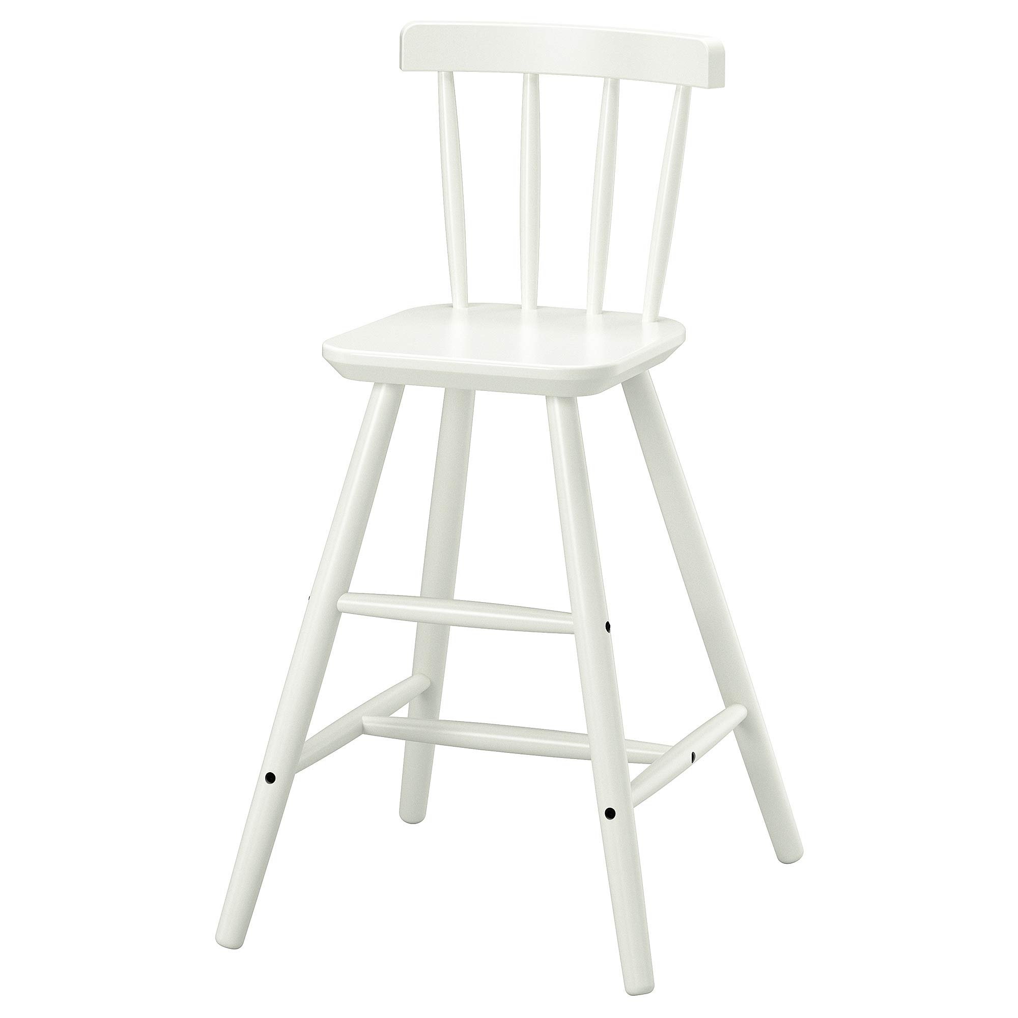 Chaise junior AGAM blanche pour partager les repas en famille autour de la table