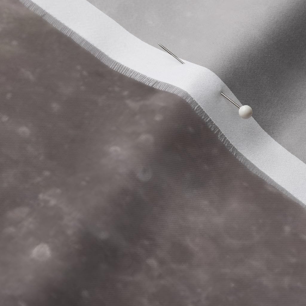 Spoonflower Fabric - Lunar Moon Texture Planet Space Map Modern Home Decor Printed on Organic Cotton Sateen Fabric by The Yard - Sewing Quilting Apparel Home Decor