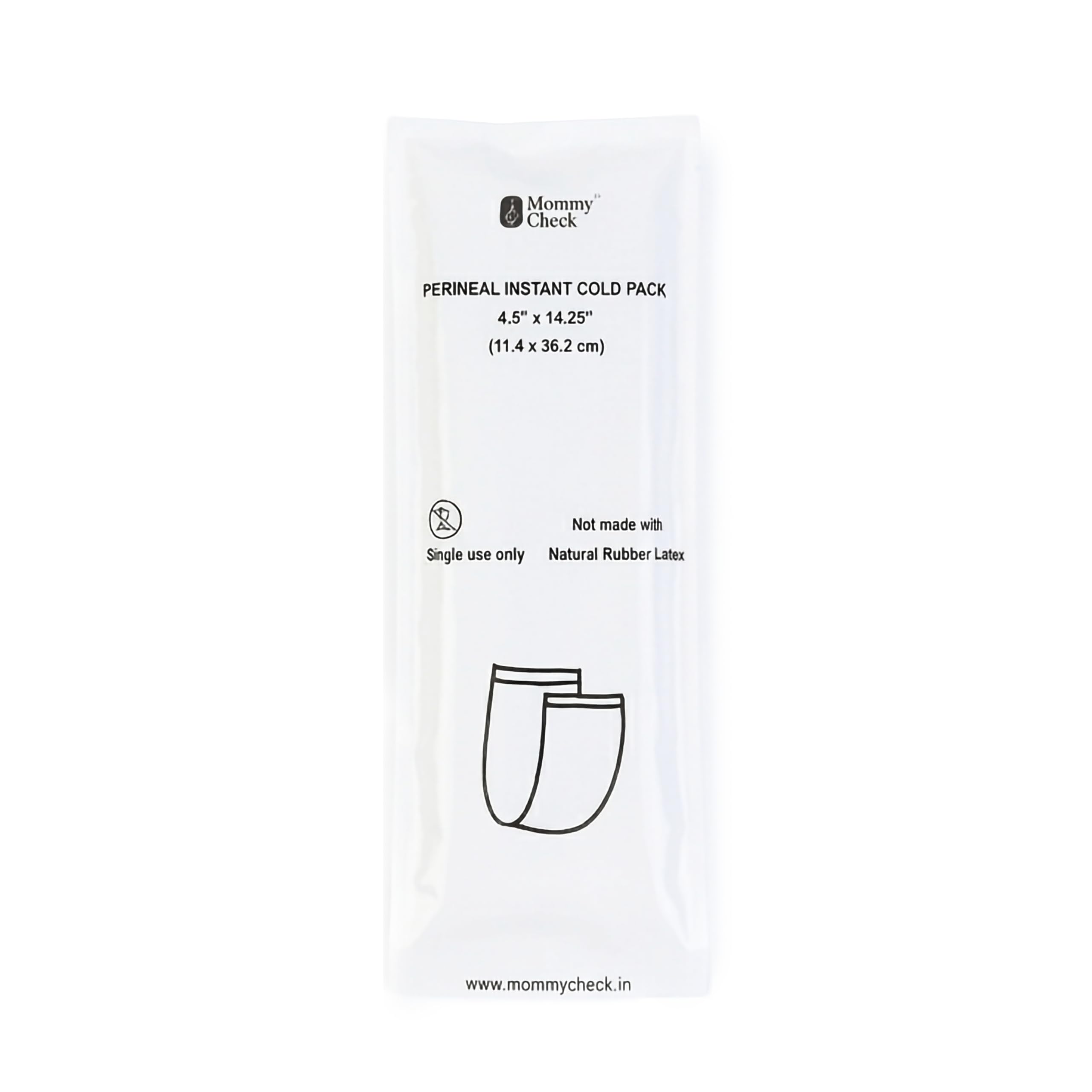 Instant Perineal Cold Pack – Postpartum Ice Maxi Pad for After Delivery, Episiotomy, Stitches & Vaginal Birth Recovery | No Freezer Needed, Latex-Free | Hospital Bag Essential-image-31