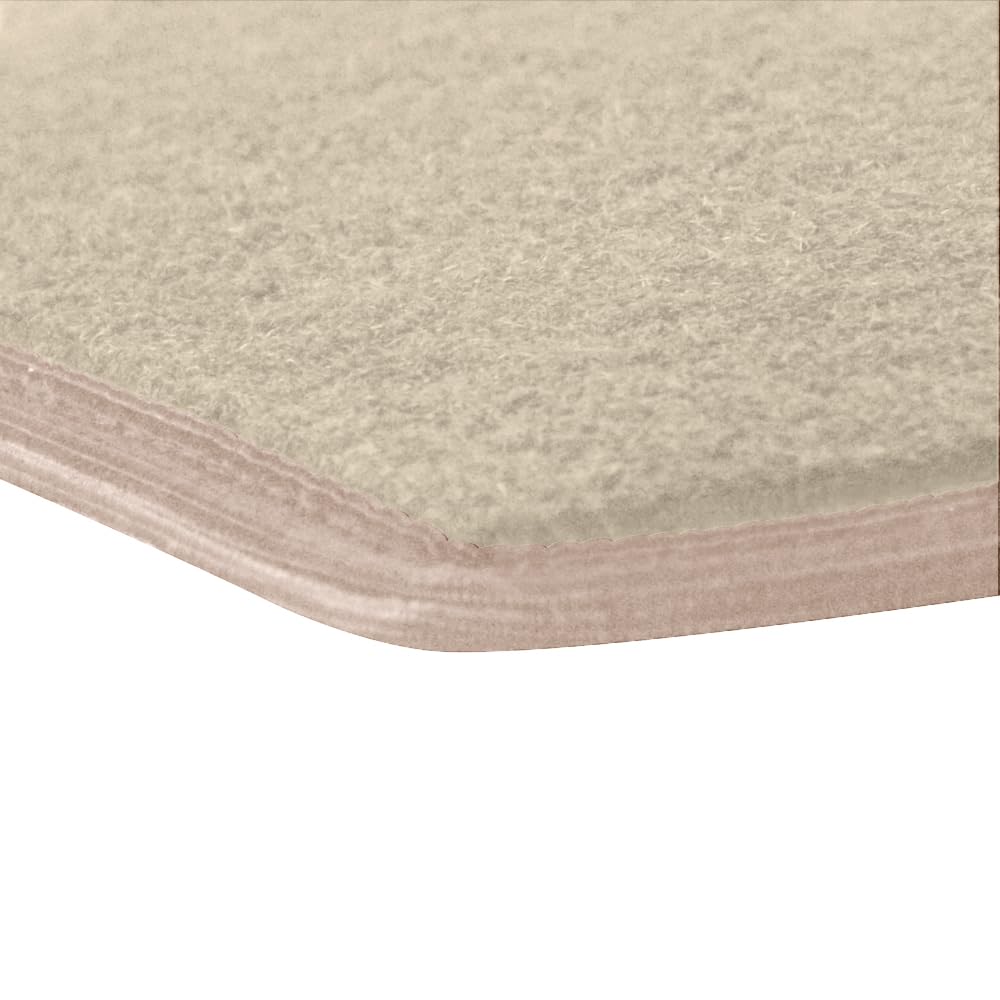 UNION Tappetini su misura realizzati per FIAT TOPOLINO in moquette di qualita Beige (FTR32)