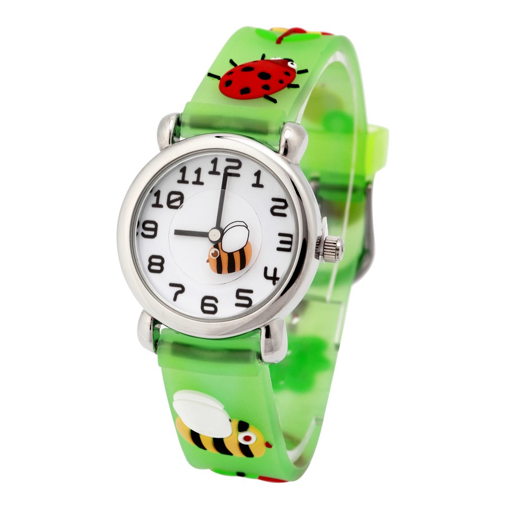 Nextstart 3D Insects Designer Rubber sport watches Baby casual Gift sports wrist Watch christmas gift
