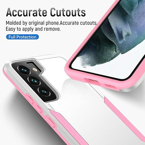 Miniatura 132 de Funda para Samsung Galaxy S21 Ultra (no para S21 Plus y S21), resistente a prueba de golpes, de grado militar, soporte de carga inalámbrica