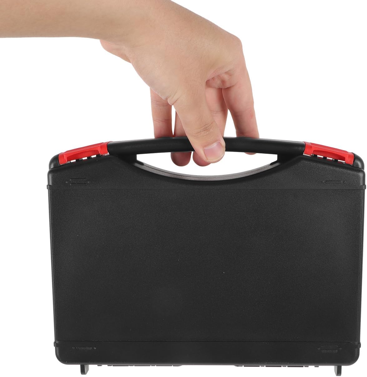 Gadpiparty Heavy Duty Small Tool Box - Shockproof Plastic Tool Storage Case with Organizer Compartments - Portable Toolbox for Mechanics, Electricians & Travel