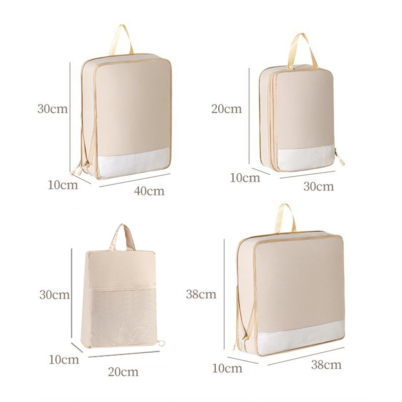 Organizzatori da Viaggio a Compressione Cubi di imballaggio a compressione con borse for scarpe for valigie, borse espandibili, organizer for bagagli