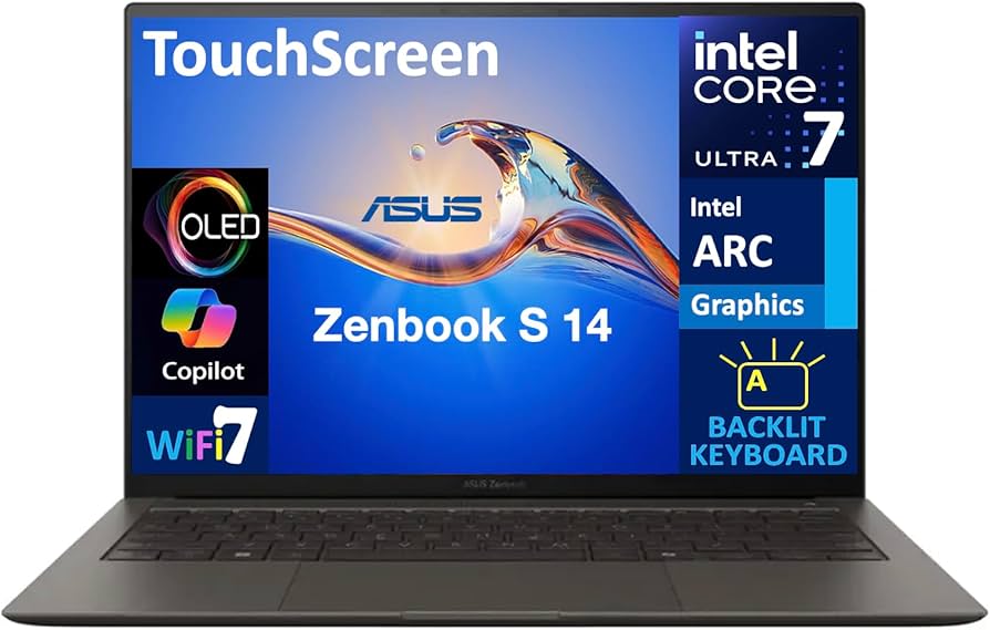 Amazon.com: ASUS Zenbook S 14 AI PC Laptop 14.0