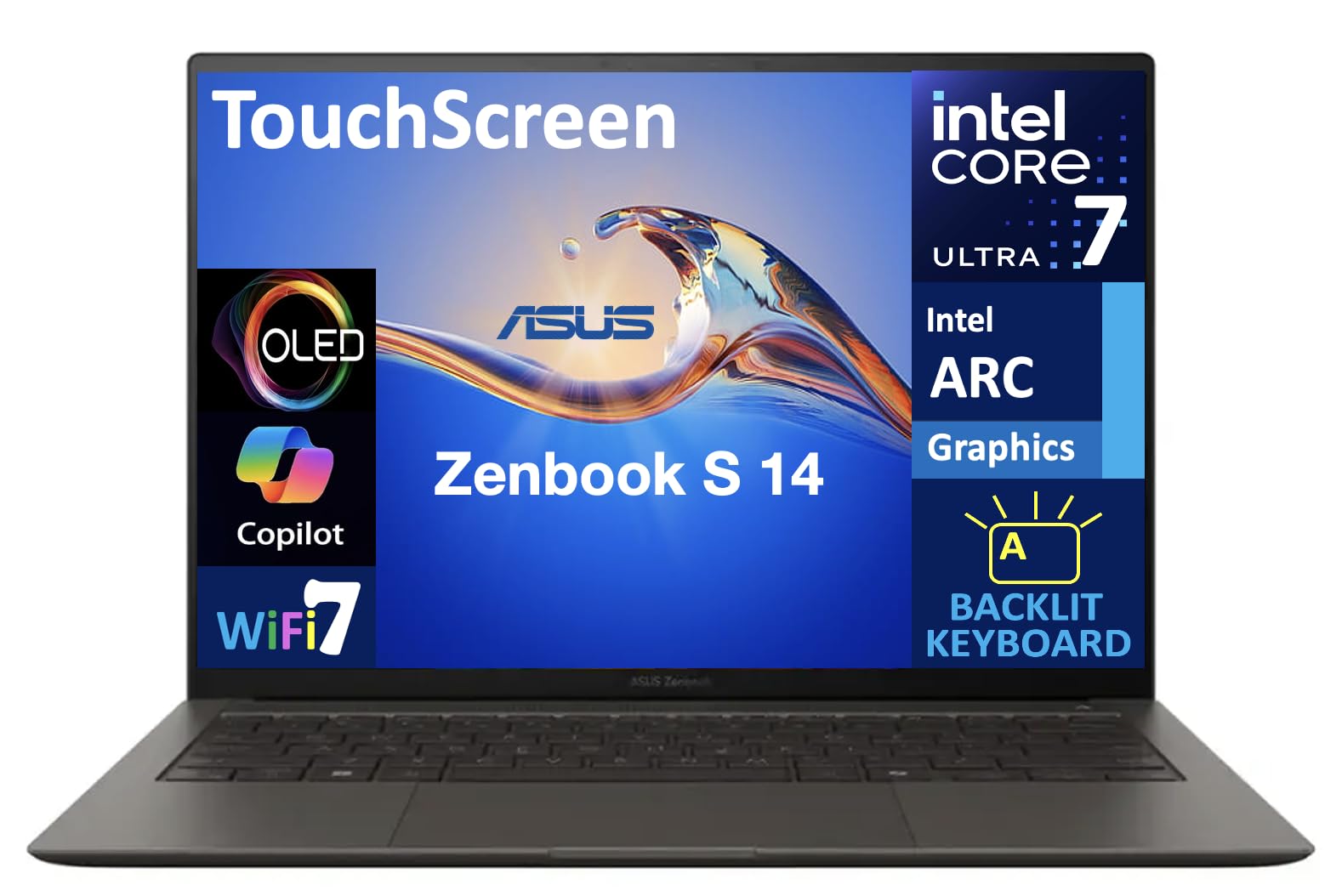 Windowsノート本体 ASUS Zenbook S14 32GB 1TB CoreUltra7 Amazon.com: ASUS Zenbook S 14 AI PC Laptop 14.0