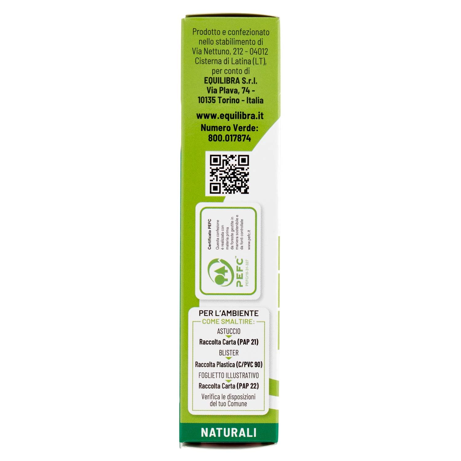 Equilibra Integratori Alimentari Ginseng, Integratore A Base Di Ginseng E Vitamina B6, Contro La Stanchezza Fisica E Mentale, Per Il Normale Metabolismo Energetico, 60 Unità, Confezione da 1