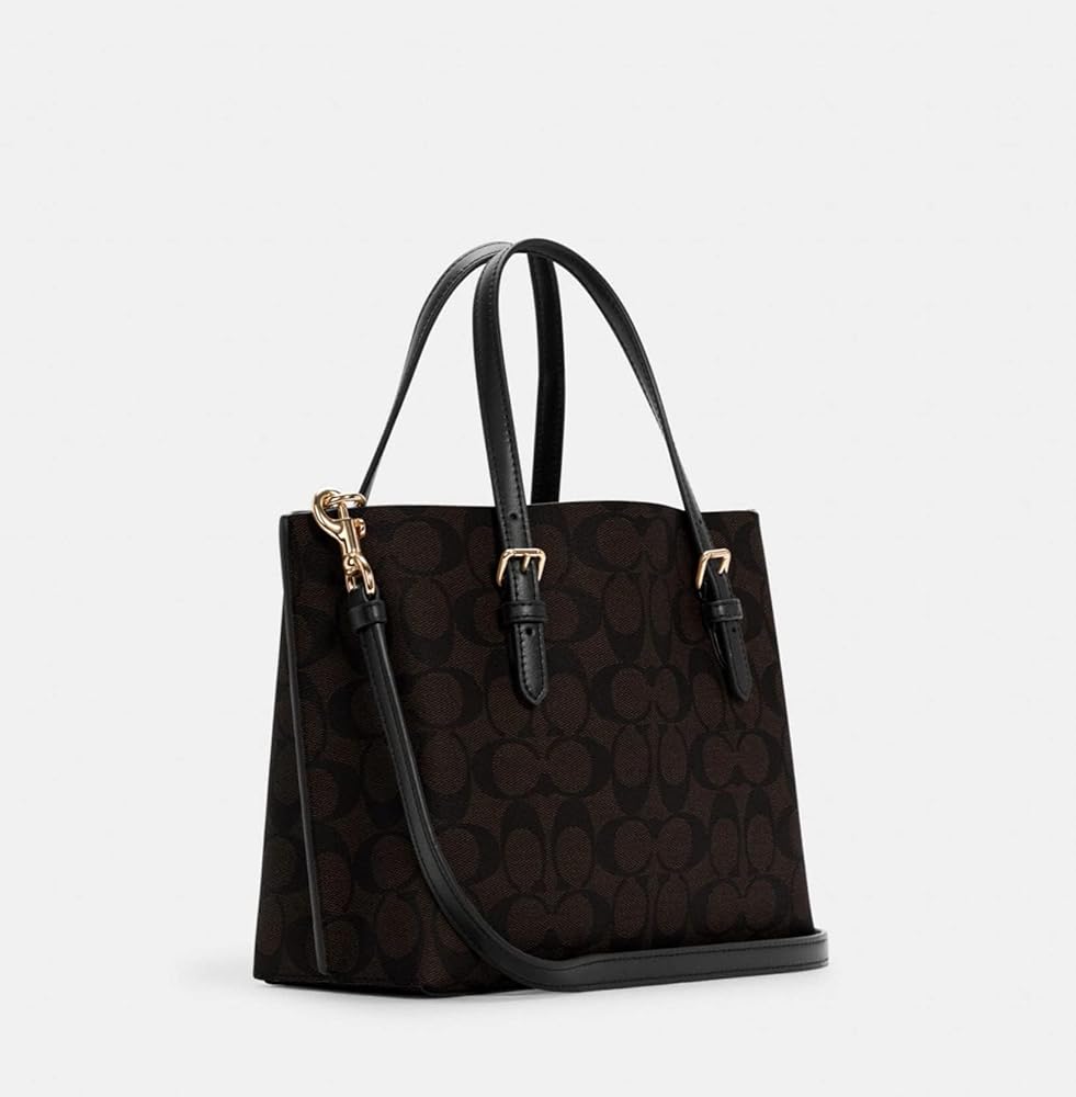 Amazon | COACH レディース Mollie Tote 25、ブラウンブラック