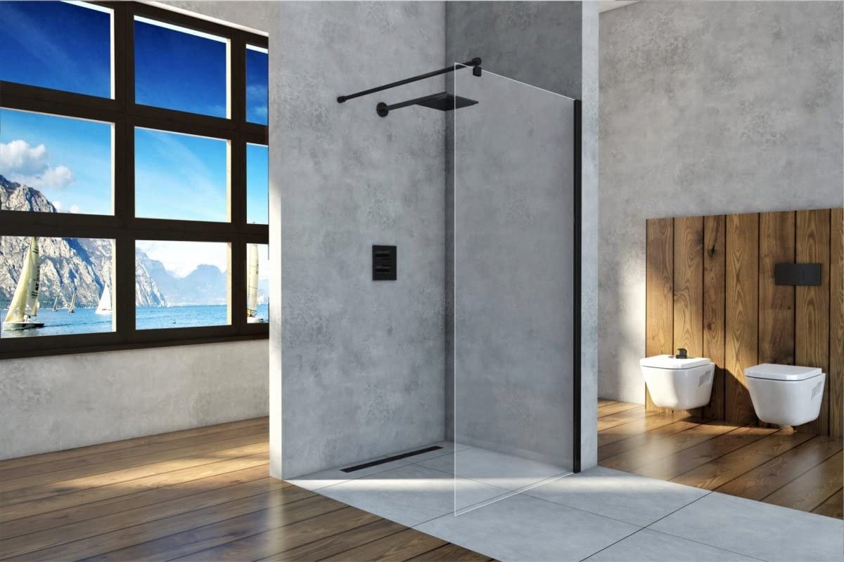 Schulte Walk-In Duschwand – 90x190 Cm, 5 Mm Sicherheitsglas Softcube, Chromoptik, Made In Germany