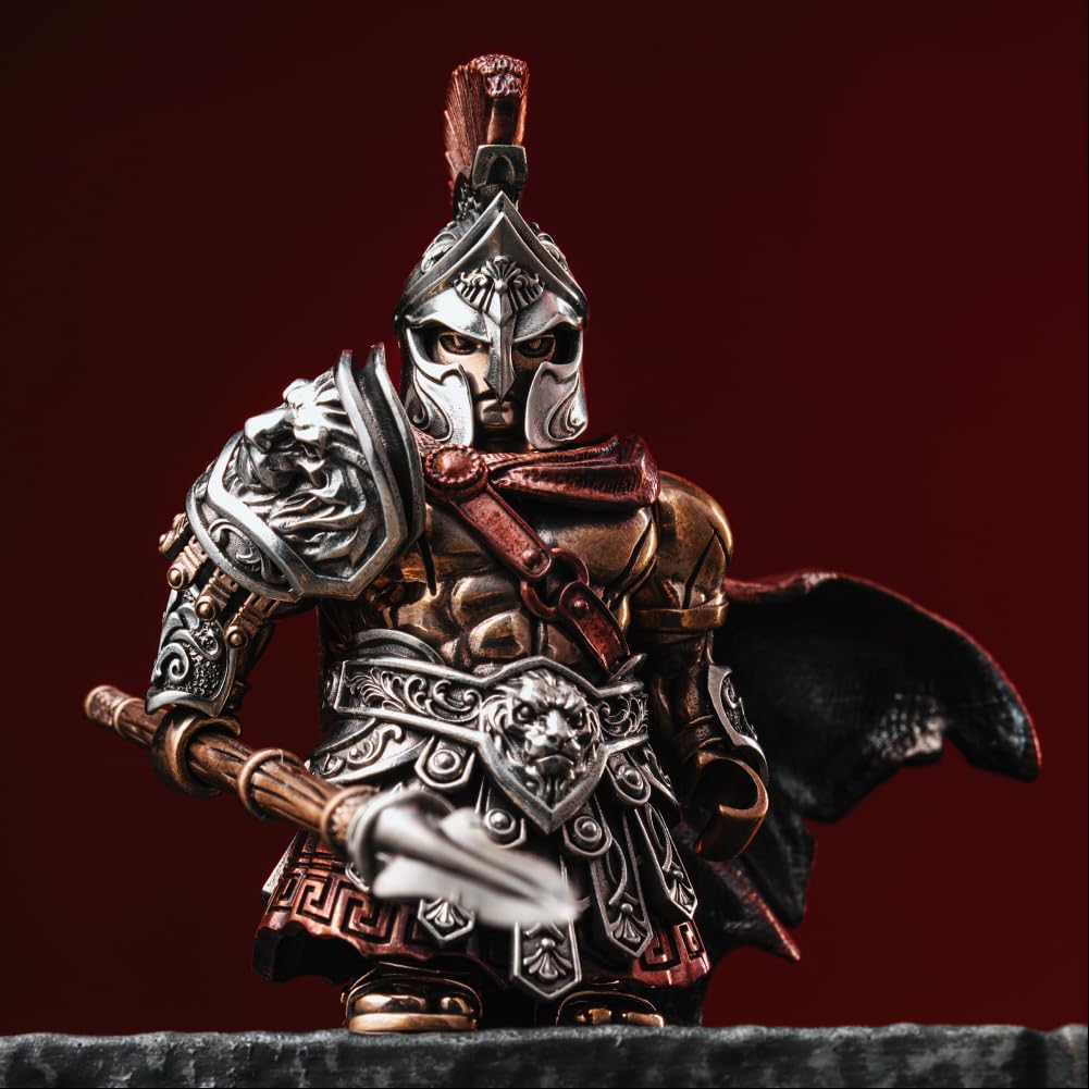 COPPERTIST.WU スパルタ戦士　槍とメデューサの盾 Amazon.com: COPPERTIST.WU Spartan Commander Figurine Statue