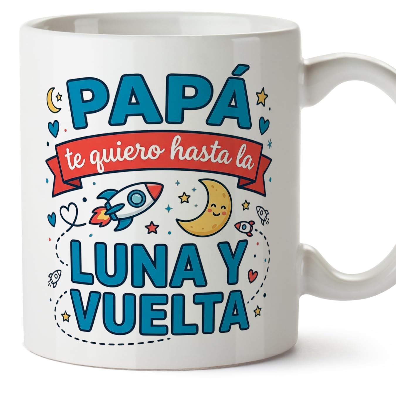MUGFFINS Taza mamá con frase Para el mundo eres una madre pero para la familia eres el mundo en Español | regalo madre | 330 Ml 11 oz | Idea original para regalar | progenitores v1 — view 55