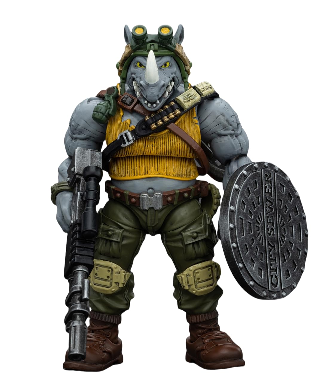 Amazon | 【Tbmodel 】JOYTOY 1/18 フィギュア Rocksteady 忍者