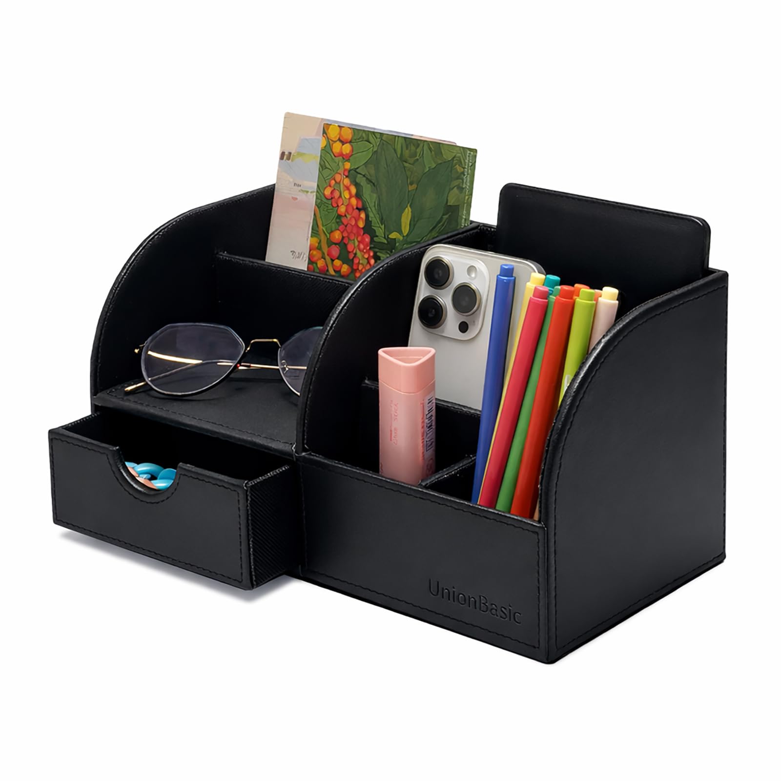 Amazon.com : UnionBasic Desk Organizer - Multifunctional Leather