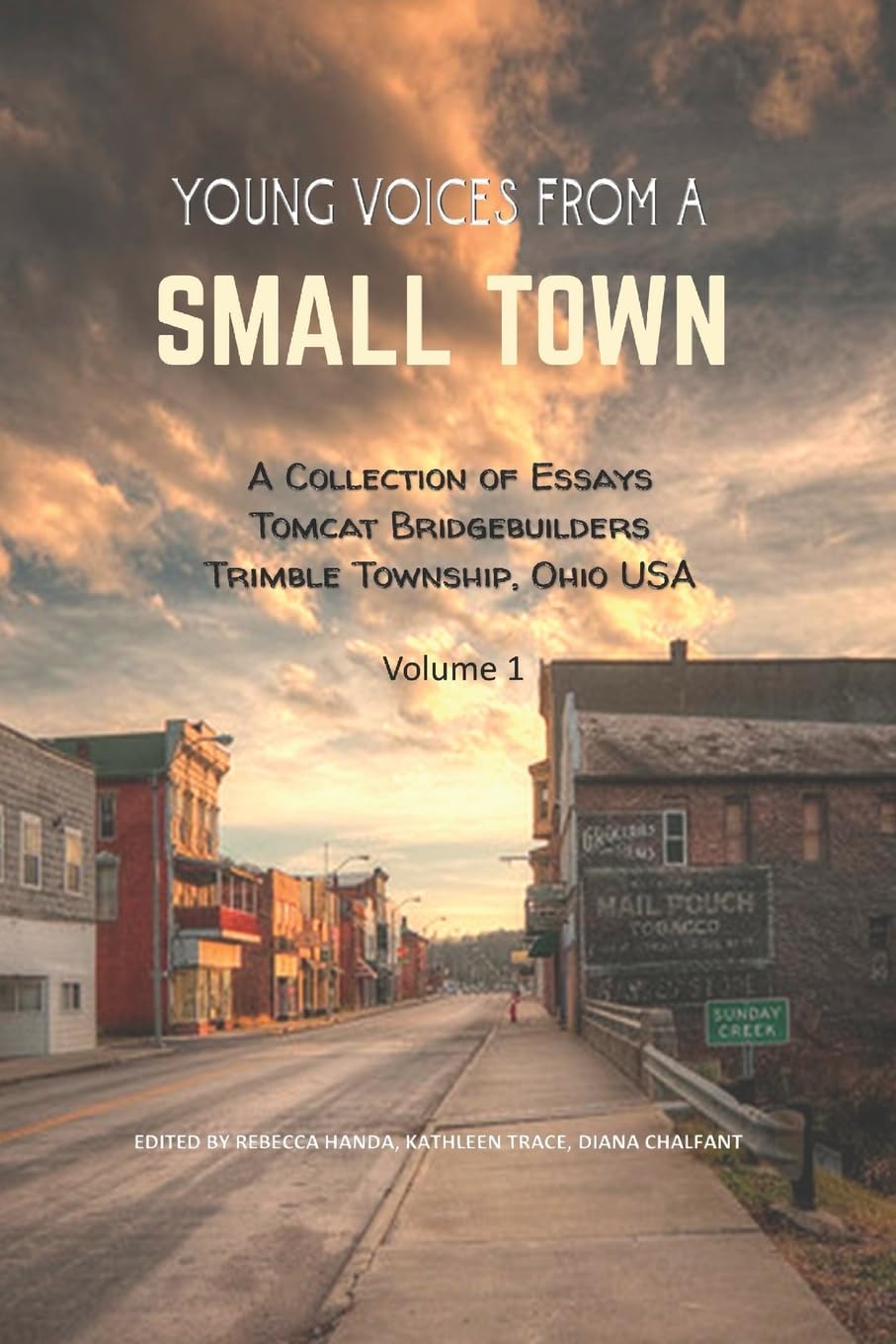 YOUNG VOICES FROM A SMALL TOWN: A COLLECTION OF ESSAYS TOMCAT BRIDGEBUILDERS TRIMBLE TOWNSHIP OHIO USA Volume 1