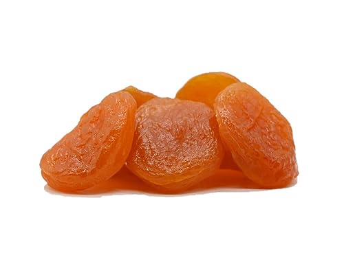 Albaricoque seco turco, tamaño jumbo fresco gourmet #1, bolsas resellables (1 libra)