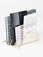 Vista 2 de Lapicero U Brands de alambre metálico, Dorado