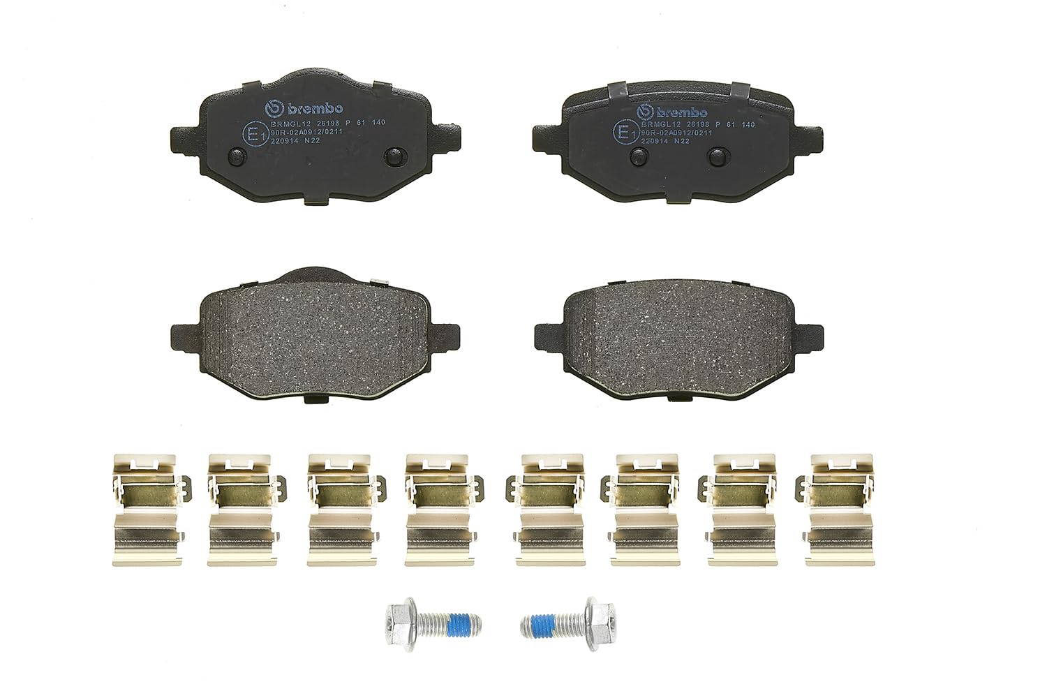 Brembo Pastillas de freno P61140