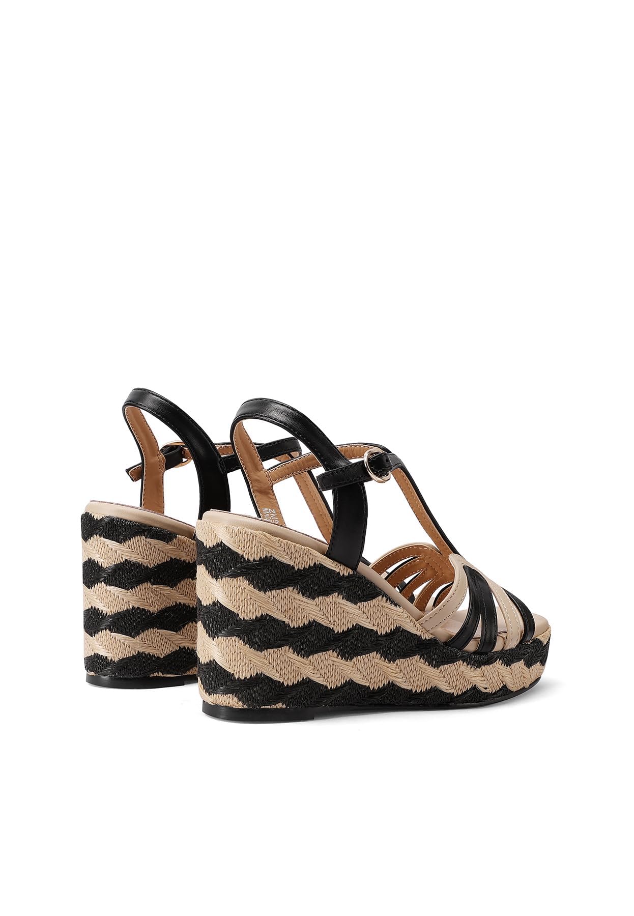 QUEEN HELENA Zeppe Donna Sandali Alti con Cinturino ZM9939