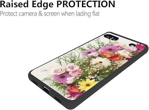 Miniatura 2 de Funda protectora compatible con Google Pixel 6A, hermoso ramo floral botánico gráfico para Google Case hombres y mujeres, funda protectora elegante