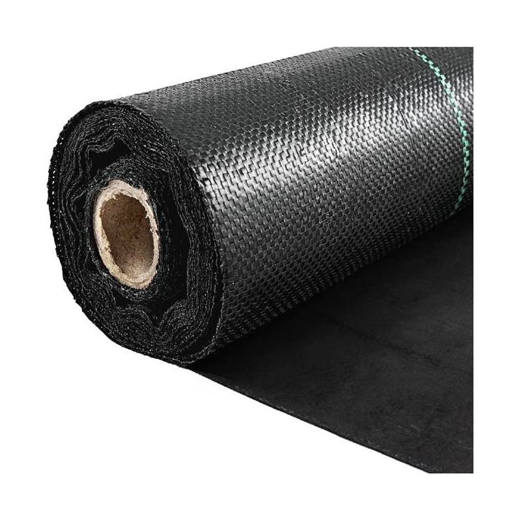 Unkrautvlies 3 X 10 M – Gewebte Schwarze Bodenabdeckung Für Gartenbeete & Wege