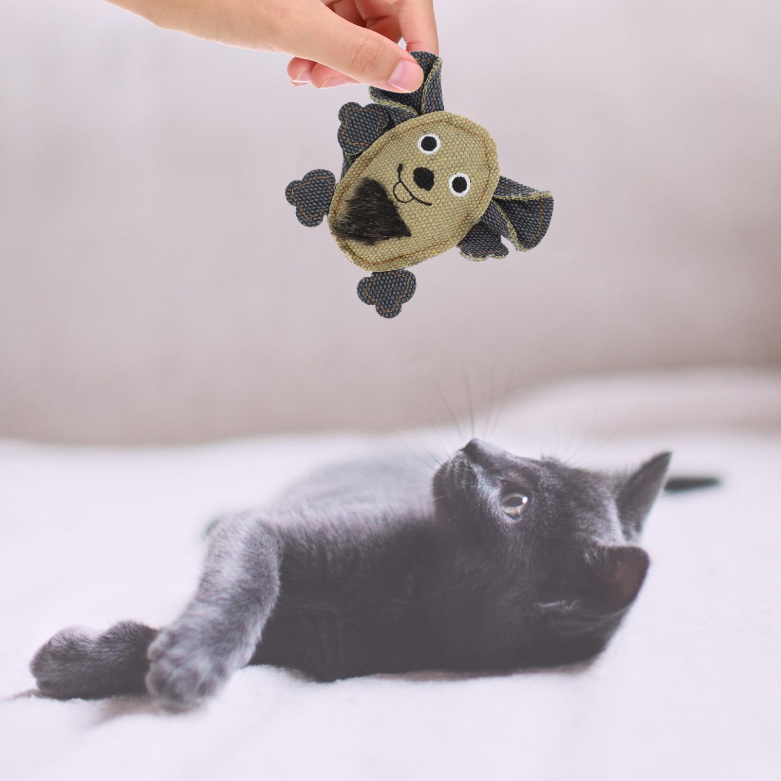 minkissy 15 Piezas Juguete para Gatos Divertidos Juguetes molares de Gatitos encantadores Juguetes para Gatos Juguetes para Perros pequeños Juguetes para Mascotas Resistentes a mordeduras