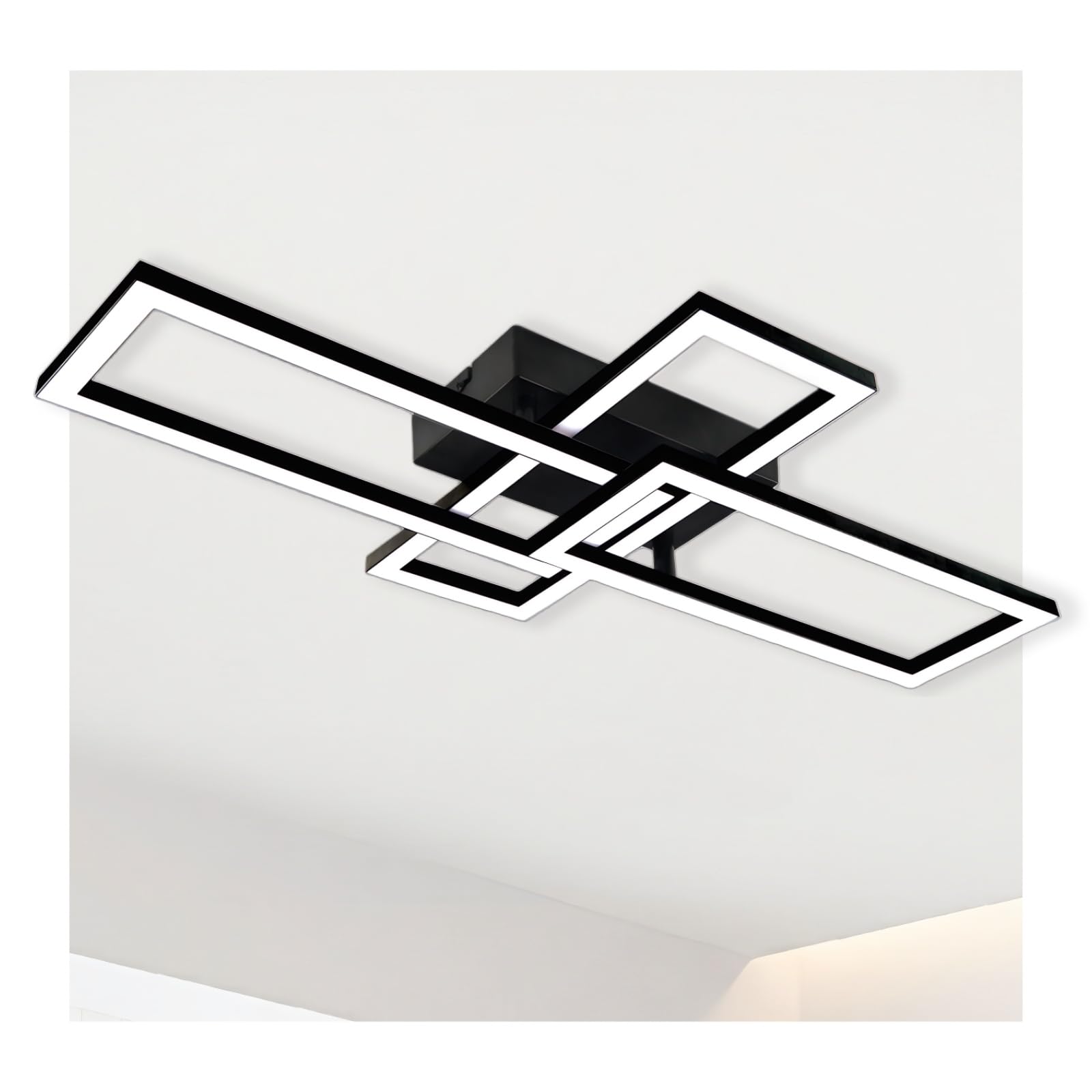 BrightFly 3000/4000/6500K Deckenlampe LED Deckenleuchte Flach, 18W 2200LM Wasserfest Rund Badezimmer Lampe Ø23cm, Badlampe Decke Küchenlampen Ultra Dünn Ideal Für Bad, Schlafzimmer, Keller, Balkon