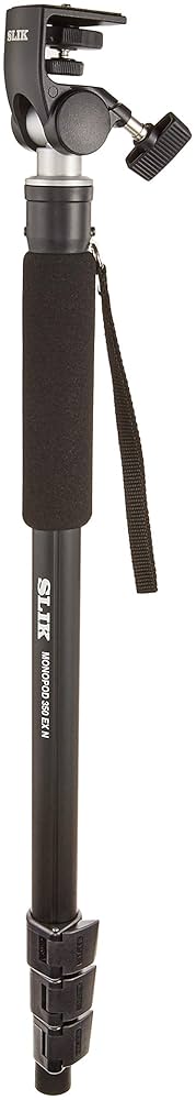SLIK 一脚 モノポッド 350 EX N 4段 2WAY雲台付 204610 oyj0otl Amazon | SLIK 一脚 モノポッド 350 EX N 4段 2WAY雲台付 204610