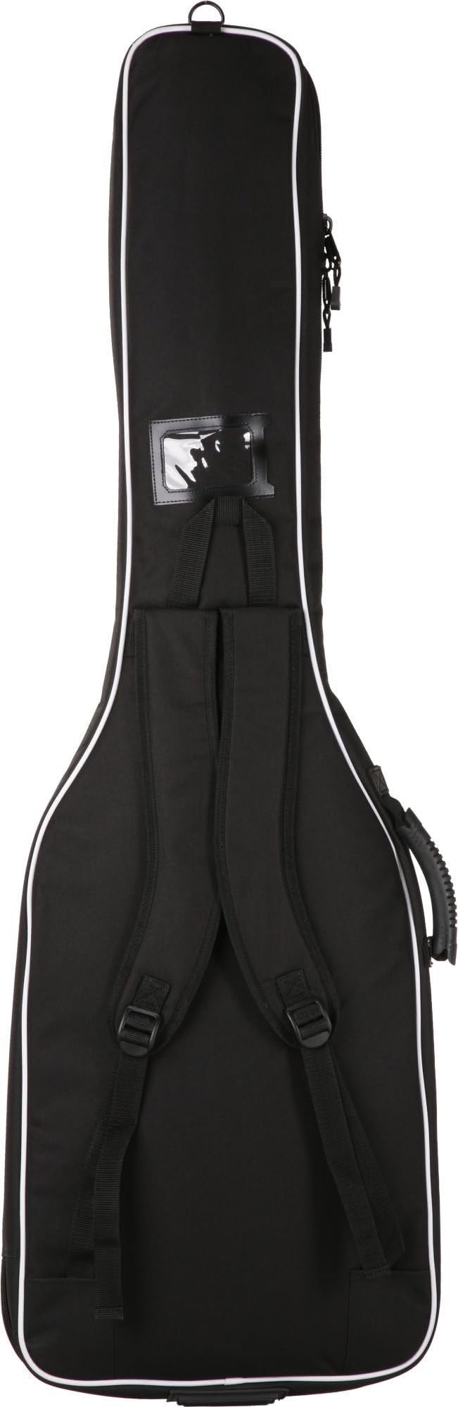 ROCKTILE 4/4 E-Basstasche Gigbag gepolstert mit Rucksackgarnitur Schwarz