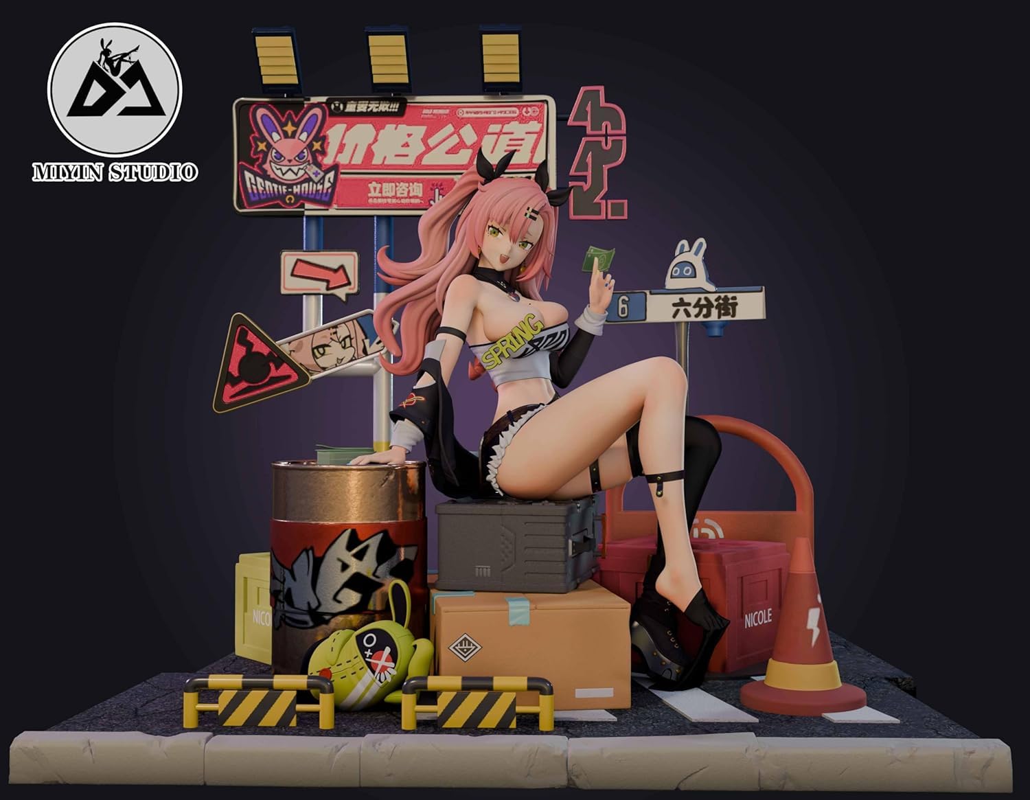 ニコ・デマラ 1/10 ゼンレスゾーンゼロ ガレージキット 未塗装 フィギュア ニコ・デマラ 1/10 ゼンレスゾーンゼロ ガレージキット 未塗装