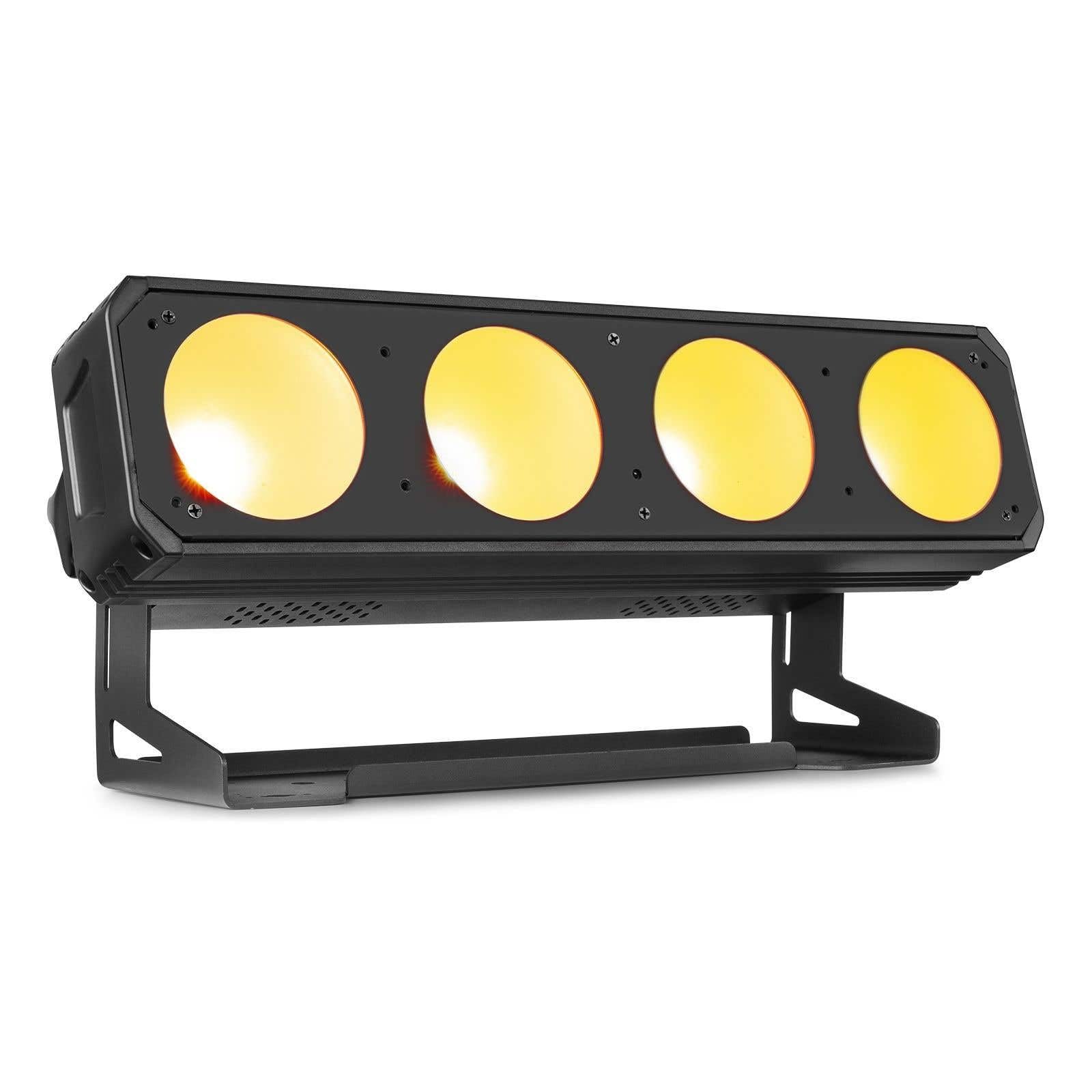 BeamZ Pro LUCID 2.4 - LED Bar 4 x 30 Watt COB RGBW, DMX, LED-Lichttechnik, Lichtleiste Profi, Washer, Master Slave, Luftkühler, Pixel Lichtbar, Bühnen, Eventtechnik