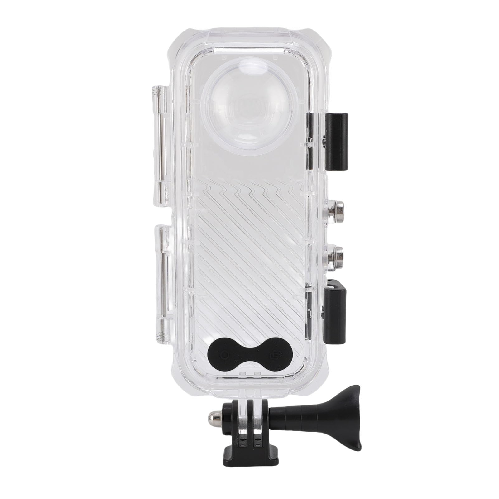 Emoshayoga Custodia per Fotocamera Resistente All'acqua Custodia Protettiva Trasparente Durevole per X4 Fotografia Subacquea Profondità 60M Vetro per PC