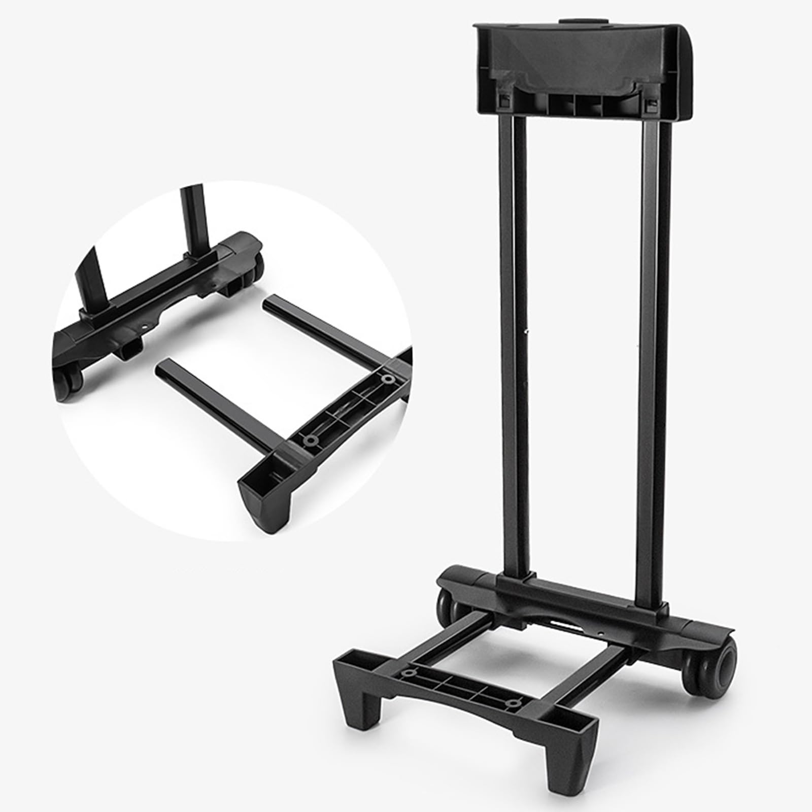 Carrello pieghevole compatto leggero per bagagli portatile a 2 ruote