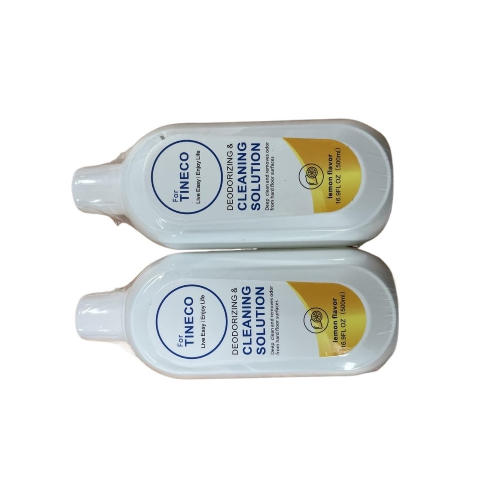 Liquide De Nettoyage De Sol 500 Ml Saveur Citron, Compatible Avec Tineco FLOOR ONE S5/S3/IFLOOR3/IFLOOR2/IFLOOR Les Séries. Pièces De Balayeuse(2pcs)