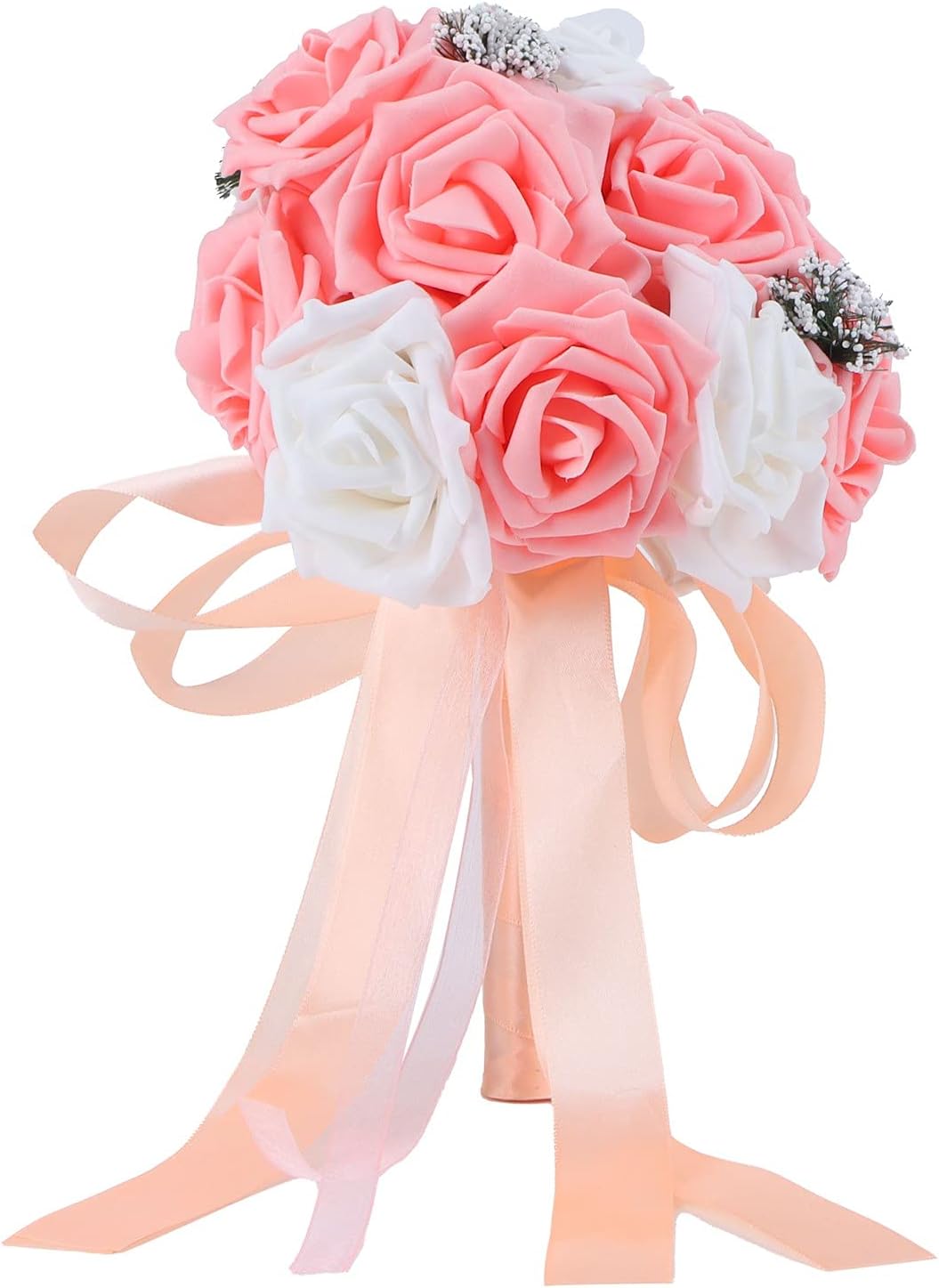 LSFYYDS Wedding Bouquets, Bridal Bouquet, PE Artificial Flowers Bunch, Wedding