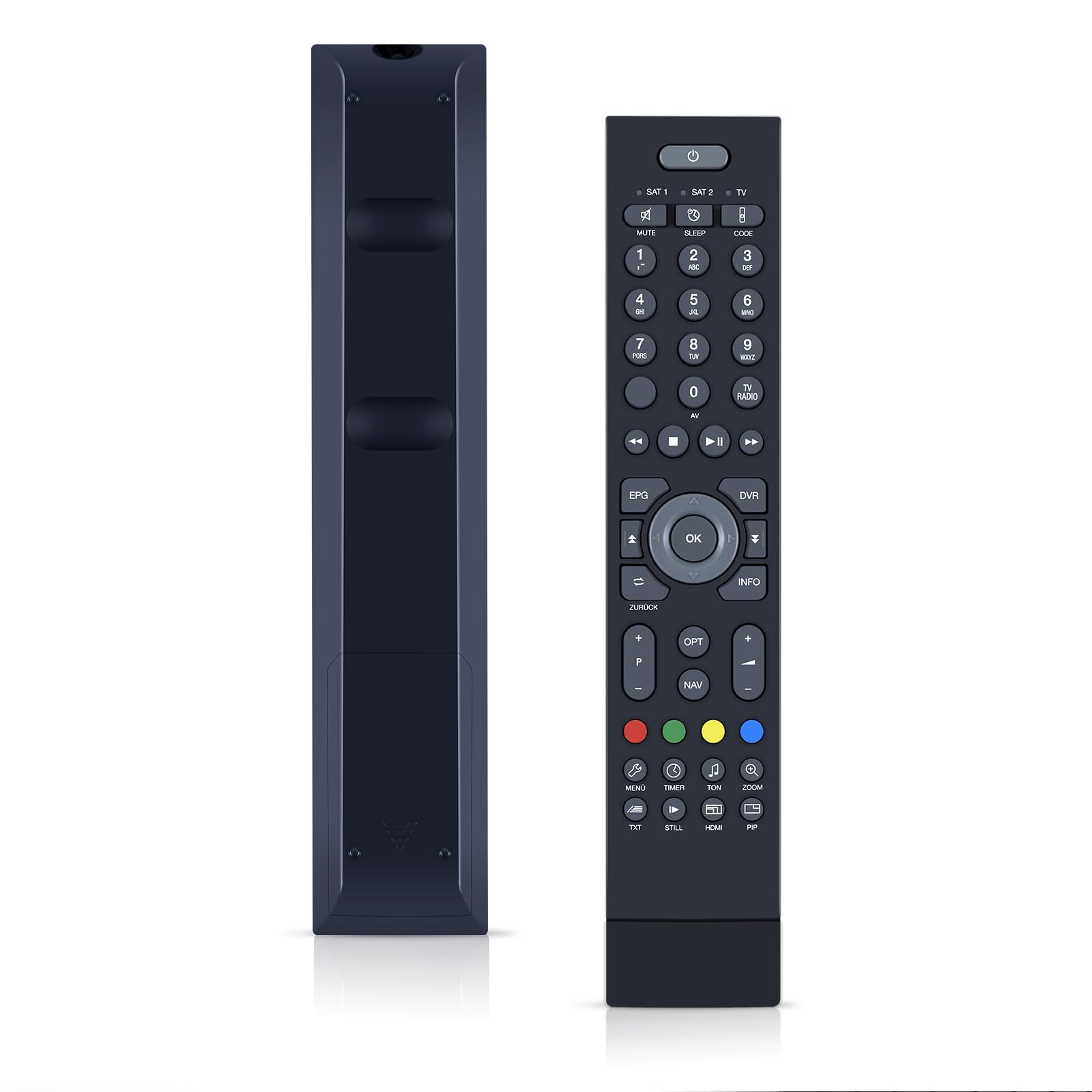 New Remote Control for DVR401B Technisat FB DVR 430M / 04A - FBDVR430M Digicorder HD S3、Digit Isio SCT +