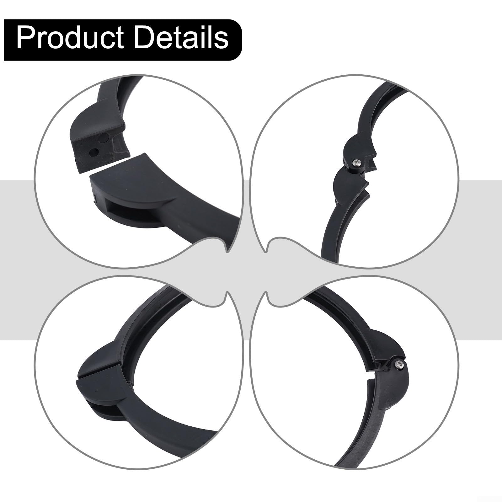 Ersatz-Klemmmanschette für Ring für Intex SF90110-1 Modell, Schaftmanschette Schelle Schaftmanschette, 10 Zoll Sandfilterpumpenklemme O- für RING Kit
