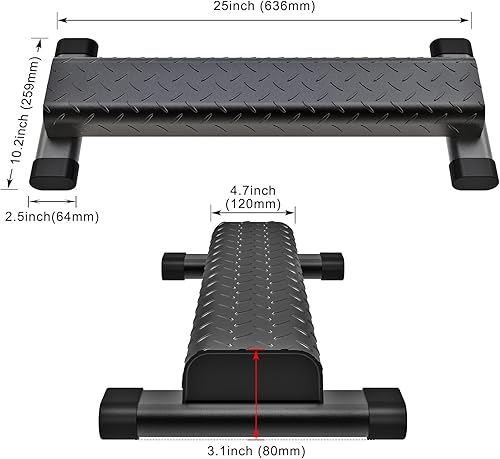 Miniatura 4 de Kipika Versatile Calf Raise Bar - Heavy Duty Steel Standing Calf Raise Machine for Home Gym, Anti-Slip Design - Perfect for Calf Raises, Squats,