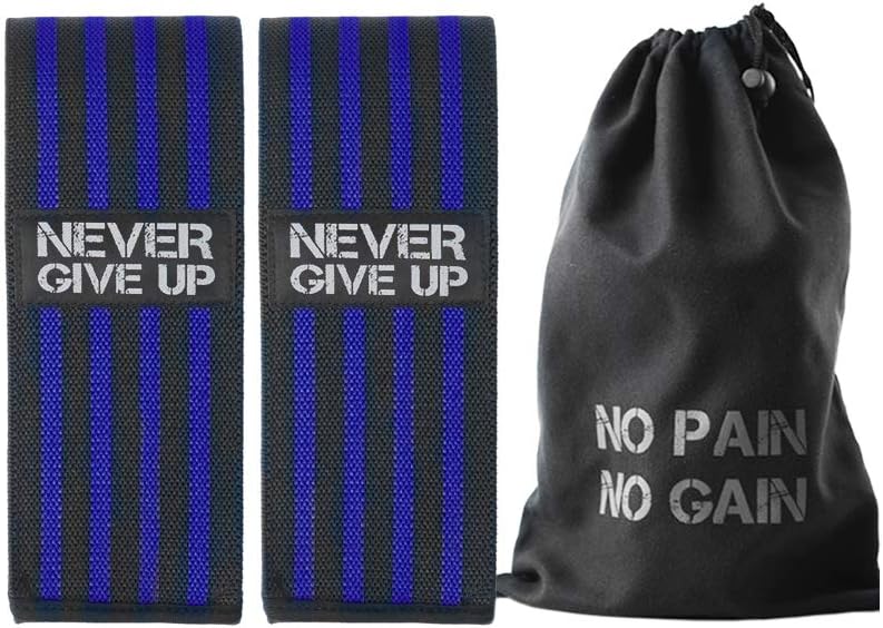 HYFAN Professional Wrist Elbow Knee Wraps Elastic Straps Brace Support Protector for Weightlifting Workout Bodybuilding Gym Fitness